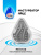 Gegg Blue - Мастурбатор яйцо, 6.5х5 см Gegg Blue - Мастурбатор яйцо, 6.5х5 см