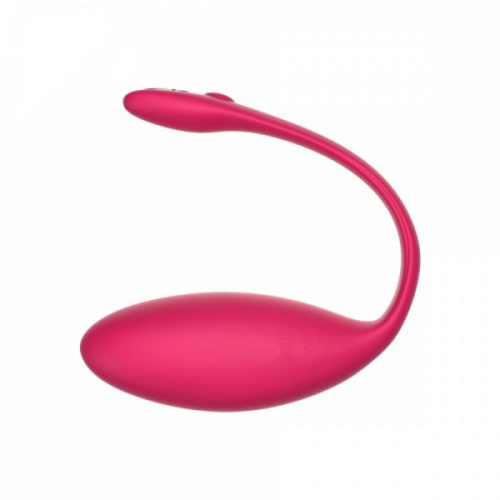 We-Vibe Jive Smart + Лубрикант 50 мл - мощное виброяйцо с управлением со смартфона, 9.2х3.5 см (розовый)