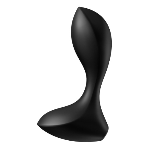 Satisfyer Backdoor Lover - Анальна пробка з вібрацією, 11,5 х3, 3 см, (чорна) - купити в Києві, Україні