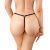 Сексуальные трусики с цепочкой и подвеской Art of Sex - KISS panties, L-2XL