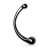 Sinner Gear Unbendable The Curvey G-Spot Metal Dildo металевий ділдо, 27х2.5 см - купити в Києві, Україні