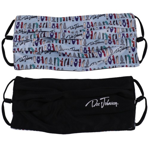 Doc Johnson DJ Reversible And Adjustable Face Mask - Захисна маска - купити в Києві, Україні