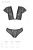 Комплект Passion LEAFA BIKINI black, XXL/XXXL Комплект Passion LEAFA BIKINI black, XXL/XXXL