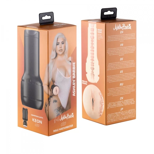 Мастурбатор Kiiroo Feel Ashley Barbie сумісний з Kiiroo Keon - купити в Києві, Україні
