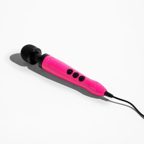 Вібратор мікрофон DOXY Die Cast 3 Hot Pink, дуже потужний, живлення 220В, металевий корпус - купити в Україні | Секс шоп SEX-SHOP.ua