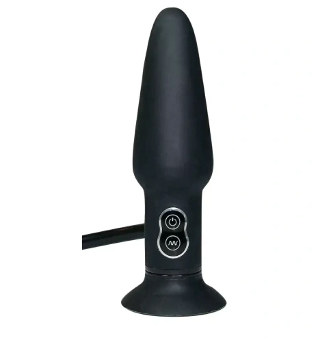 Orion True Vibrating Anal Plug надувна анальна пробка з вібрацією, 17х2.6 см - купити в Києві, Україні