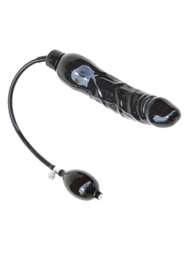 Mister B Inflatable Dildo XL - Толстый фаллоимитатор с помпой , 23х5 см