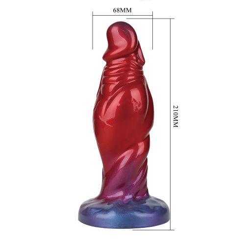 Надувной фантазийный фаллоимитатор Power Monsters Shadow Behemoth, 22 см