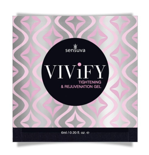 Пробник звужуючего гелю Sensuva Vivify Tightening & Rejuvenation, 6 мл - купити в Україні | Секс шоп SEX-SHOP.ua