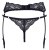Cotelli Collection String & Suspenders - стрінги та пояс для панчох, S (чорний) - купити в Києві, Україні Cotelli Collection String & Suspenders - стрінги та пояс для панчох, S (чорний) - купити в Києві, Україні
