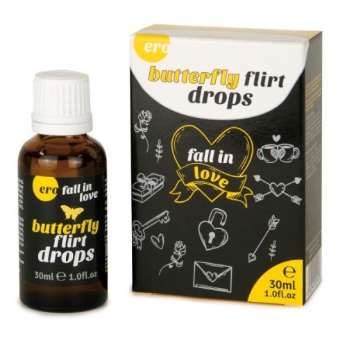 Hot Ero Butterfly Flirt-збуджуючі краплі для двох, 30 мл. - купити в Києві, Україні