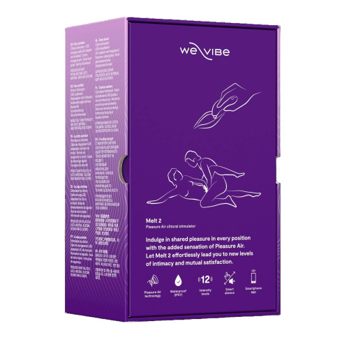 Вакуумный стимулятор клитора со смарт управлением We-Vibe Melt 2
