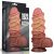 Фаллоимитатор Dual-Layered Silicone Cock With Rope 9.5", 24.5 см Фаллоимитатор Dual-Layered Silicone Cock With Rope 9.5", 24.5 см