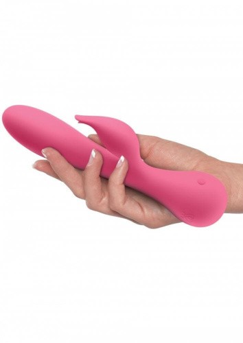 Jimmy Jane Glo Rabbit Heating Vibrator - вибратор-кролик, 10.8х3.8 см