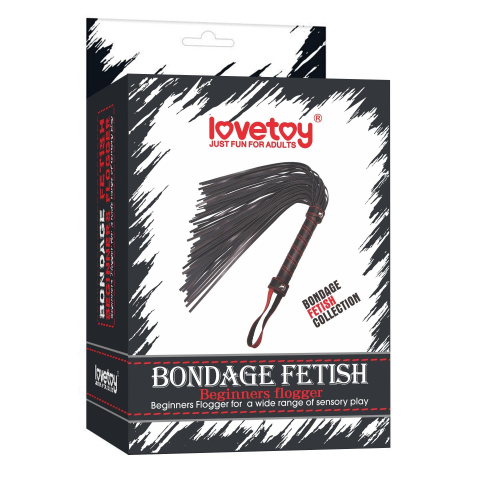 Батіг LoveToy Bondage Fetish Beginners Flogger