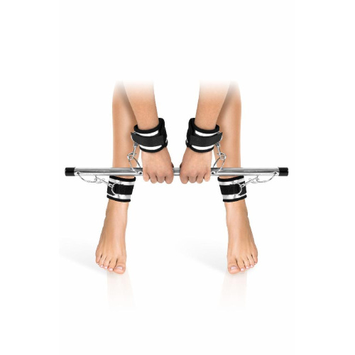 Fetish Tentation Submission bar with 4 cuffs - Фиксатор для рук и ног