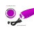 Pretty Love Molly Vibrator Purple - Вибратор с функцией памяти, 20.5х3.3 см (фиолетовый)
