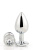 Gleaming Love Silver Plug Medium - анальная пробка, 8.3х3.4 см (серебристый) Gleaming Love Silver Plug Medium - анальная пробка, 8.3х3.4 см (серебристый)