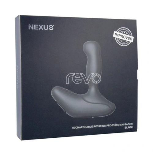 Nexus Revo New - Массажер простаты с вращающейся головкой, 10х3,4 см.
