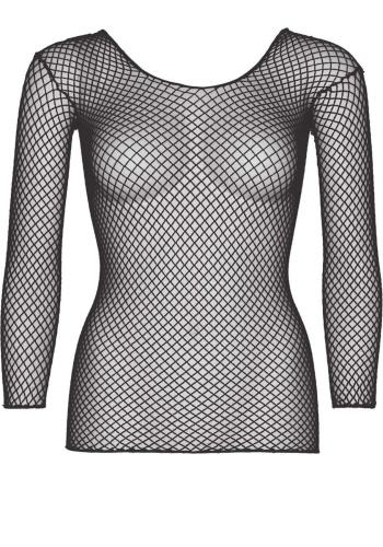 Сетчатый топ Leg Avenue Long Sleeves T-Shirts, One Size