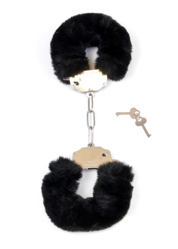 Fetish Boss Series Furry Cuffs - Наручники (чёрные)