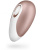 Satisfyer Pro Deluxe NG Rose Gold - Компактный вакуумный стимулятор клитора, 11х4.7 см (золотистый)