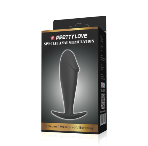 Pretty Love Anal Butt Plug Penis Shaped - Анальная пробка, 10х3 см