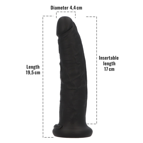 Фаллоимитатор с ароматом лакрицы Toyz4lovers Delicious Dildo Liquorice, 19,5 см