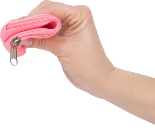 PowerBullet - Silicone Zippered Bag Pink - сумка для зберігання секс-іграшок (рожевий) - купити в Києві, Україні