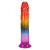Дилдо Doc Johnson Crystal Jellies 8.5 Inch Сlassic Dong Rainbow, 21,6 см - купити в Україні | Секс шоп SEX-SHOP.ua
