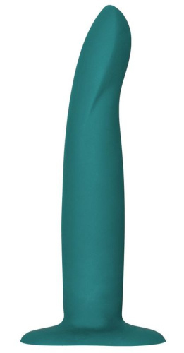 Fun Factory Limba Flex M - Гибкий силиконовый фаллоимитатор, 17х3 см, (зеленый)
