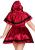 Эротический костюм Красной шапочки Leg Avenue Gothic Red Riding Hood, XL/XXL