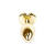 Boss Jewellery Gold Heart Plug Black - Анальная пробка с кристаллом, 7х2,7 см (черный) Boss Jewellery Gold Heart Plug Black - Анальная пробка с кристаллом, 7х2,7 см (черный)
