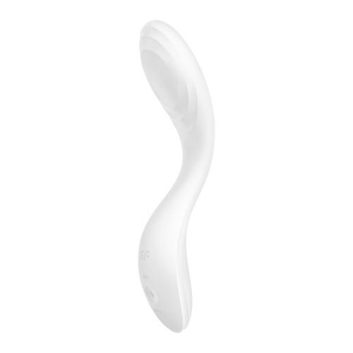 Satisfyer Rrrolling Pleasure - Вибратор для точки G, 22х4 см (белый)
