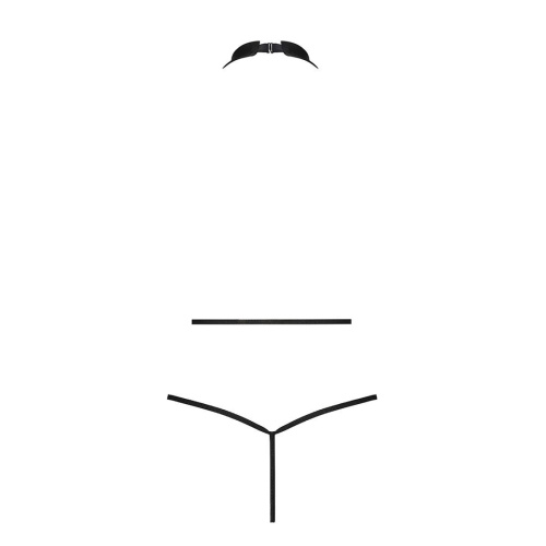 Боди-халтер из экокожи Passion JANNIES BODY, XXL/XXXL