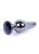 Анальная пробка B-Series Jewellery Dark Silver Butt Plug