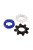 Toyfa A-Toys - Набор разноцветных эрекционных колец, 3 см Toyfa A-Toys - Набор разноцветных эрекционных колец, 3 см