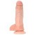 Фаллоимитатор на присоске King Cock 8, 20х5 см (коричневый)