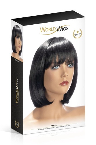 World Wigs Camila Mid Length Brown - Парик (коричневый)