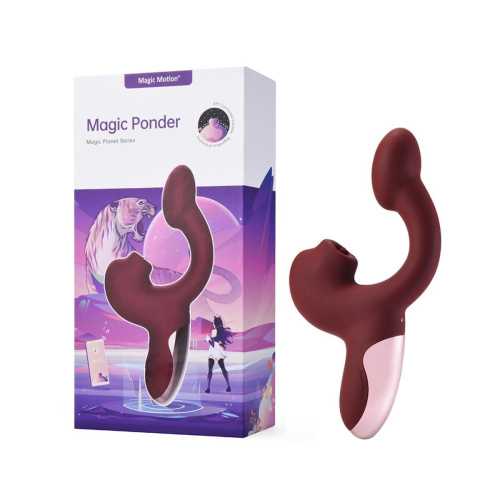 Вібратор кролик за смарт управлінням Magic Motion Ponder  - купити в Україні | Секс шоп SEX-SHOP.ua