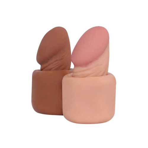 LoveToy Pleasure X-Tender Penis Sleeve Flesh Add 2" - Насадка на пенис, +5 см (телесный)