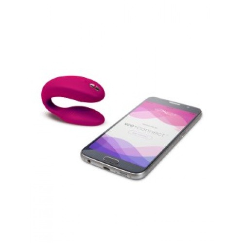 We-Vibe Sync couples - Вибратор для пар анатомический, 7,5х3,14 см