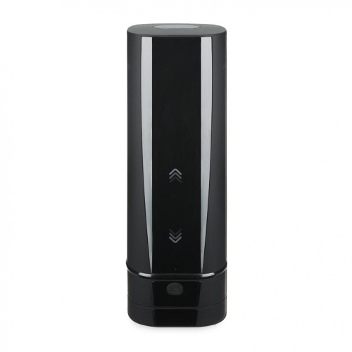 Kiiroo Onyx+ - мастурбатор с теледильдоникой, 10 сжимающихся колец, 17.5х5 см