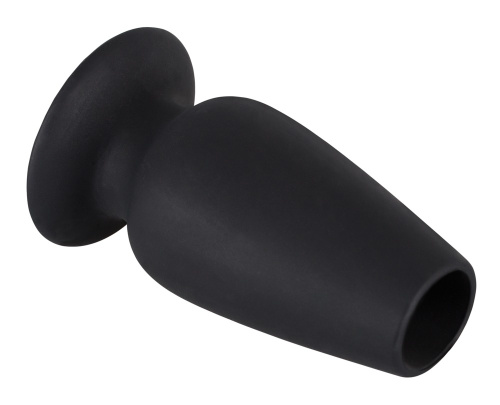 Orion Lust Tunnel Plug M – силіконовий анальний тунель, 10х5 см (чорний) - купити в Києві, Україні