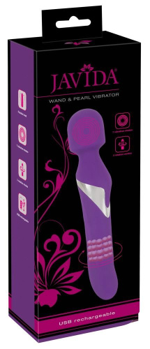 Orion - Javida Wand & Pearl Vibrator - Вибратор, 24х4.6 см