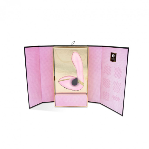 Shunga - Soyo Intimate Massager - Вибратор, 17х3.7 см (розовый)