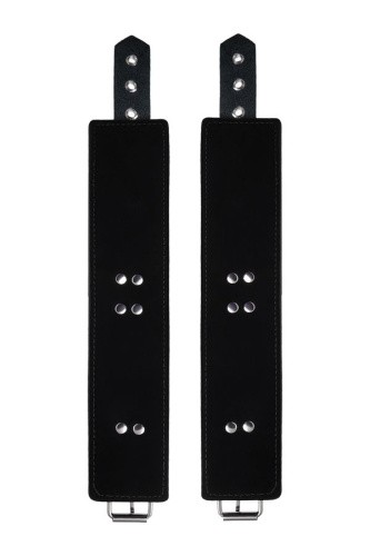 Anonymo Handcuffs PU leather - фиксаторы для ног, (леопардовый)