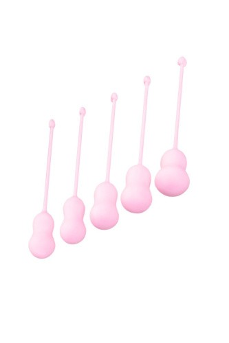 Flovetta By Toyfa Tulips - Набор вагинальных шариков, 5 шт (розовый)