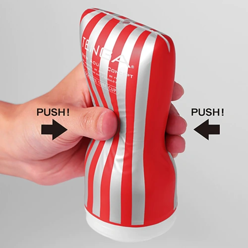 Tenga Original Soft Tube Cup - Мастурбатор с контролируемым уровнем жесткости, 15х4.5 см (белый)