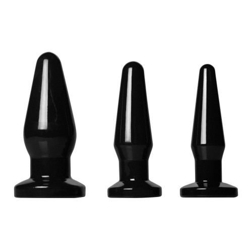 Black Anal Plug LARGE – Анальна пробка, 14 см (чорний) - купити в Києві, Україні
